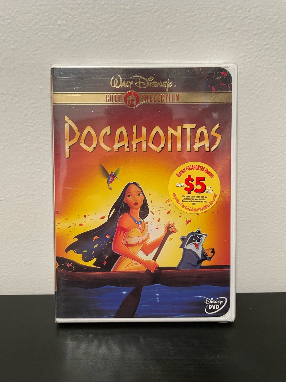 Pocahontas Gold Collection DVD NEW SEALED Disney Movie 1995